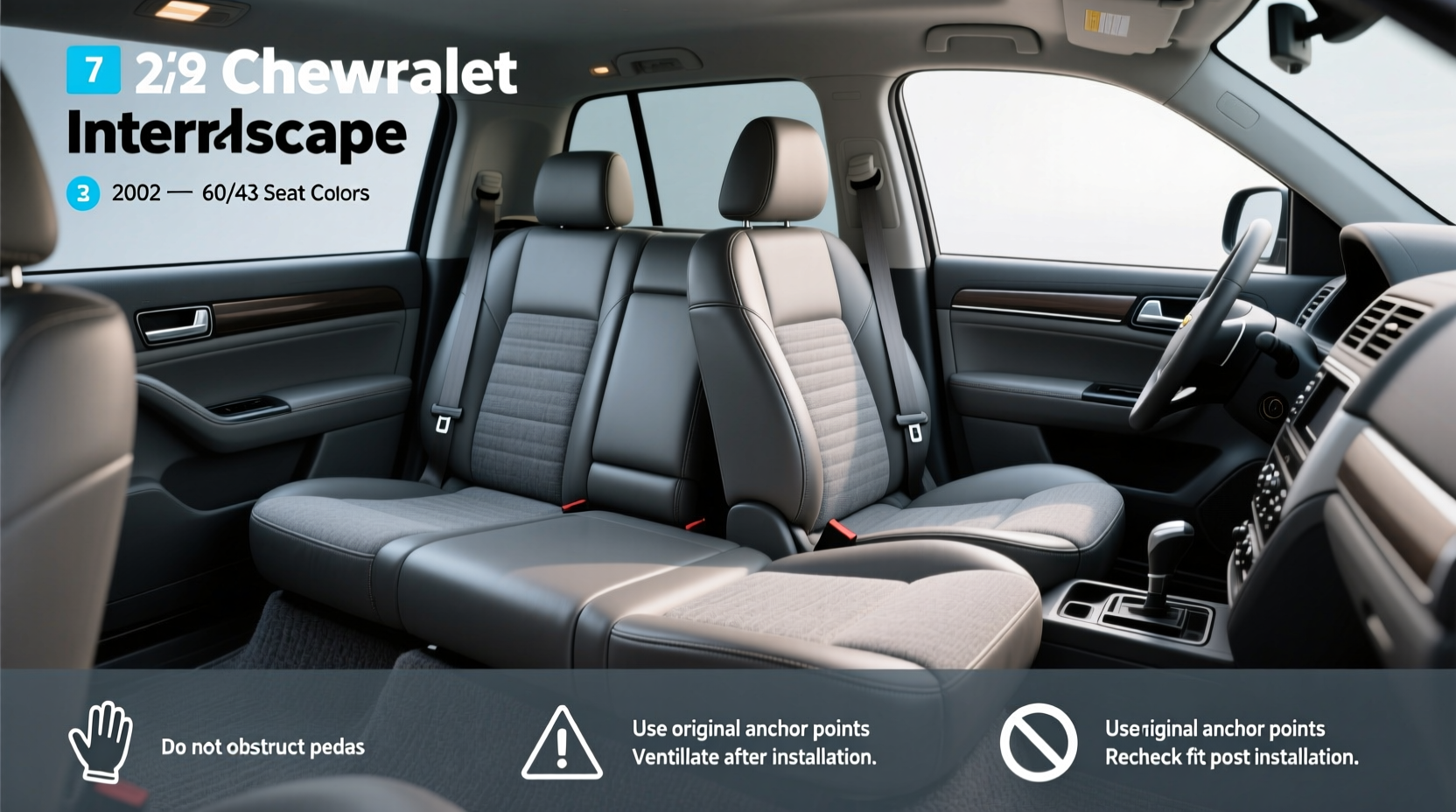 2008 chevy colorado 60 40 seat covers