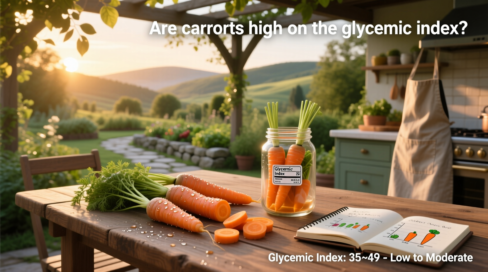 are carrots high on the glycemic index