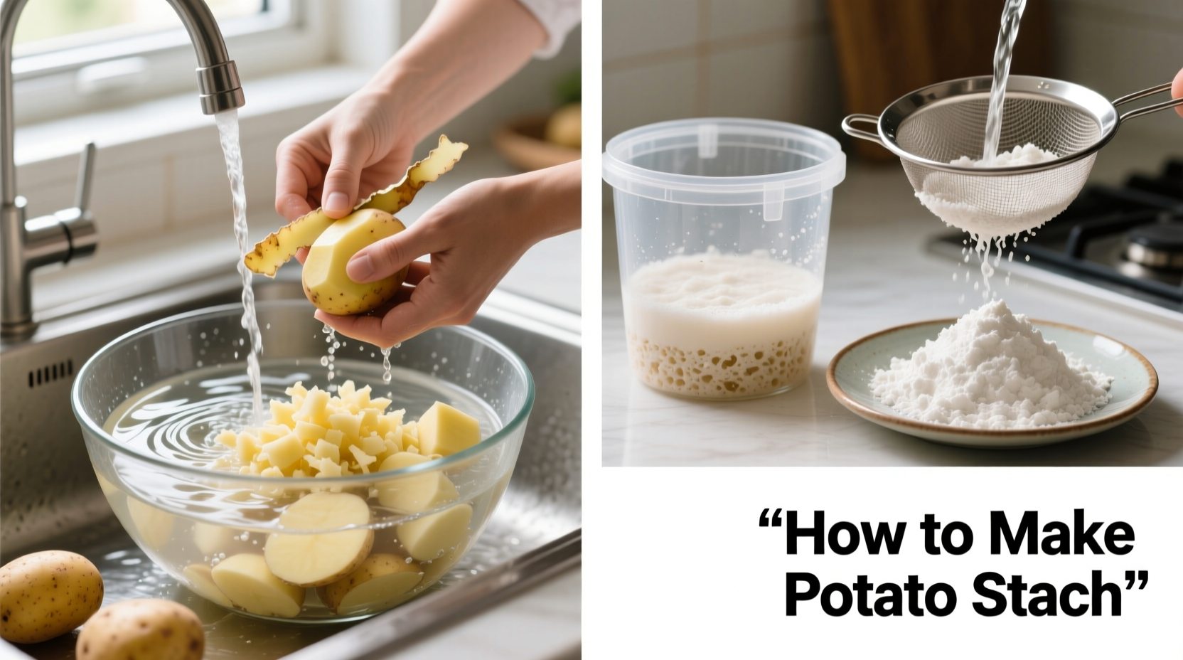 how to make potato starch