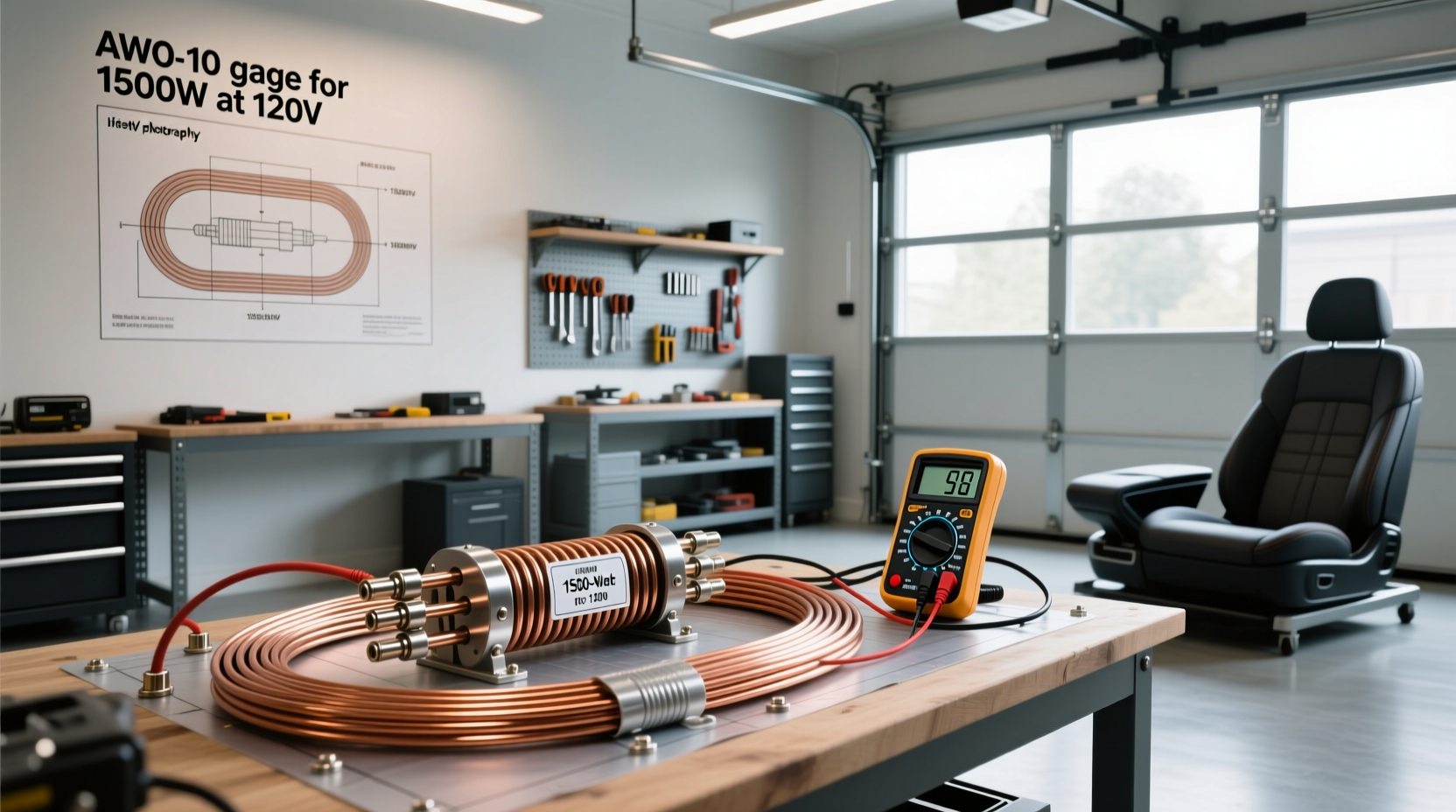 How to Choose Seat Heater Wire: What Gauge for 1500 Watt Heater?