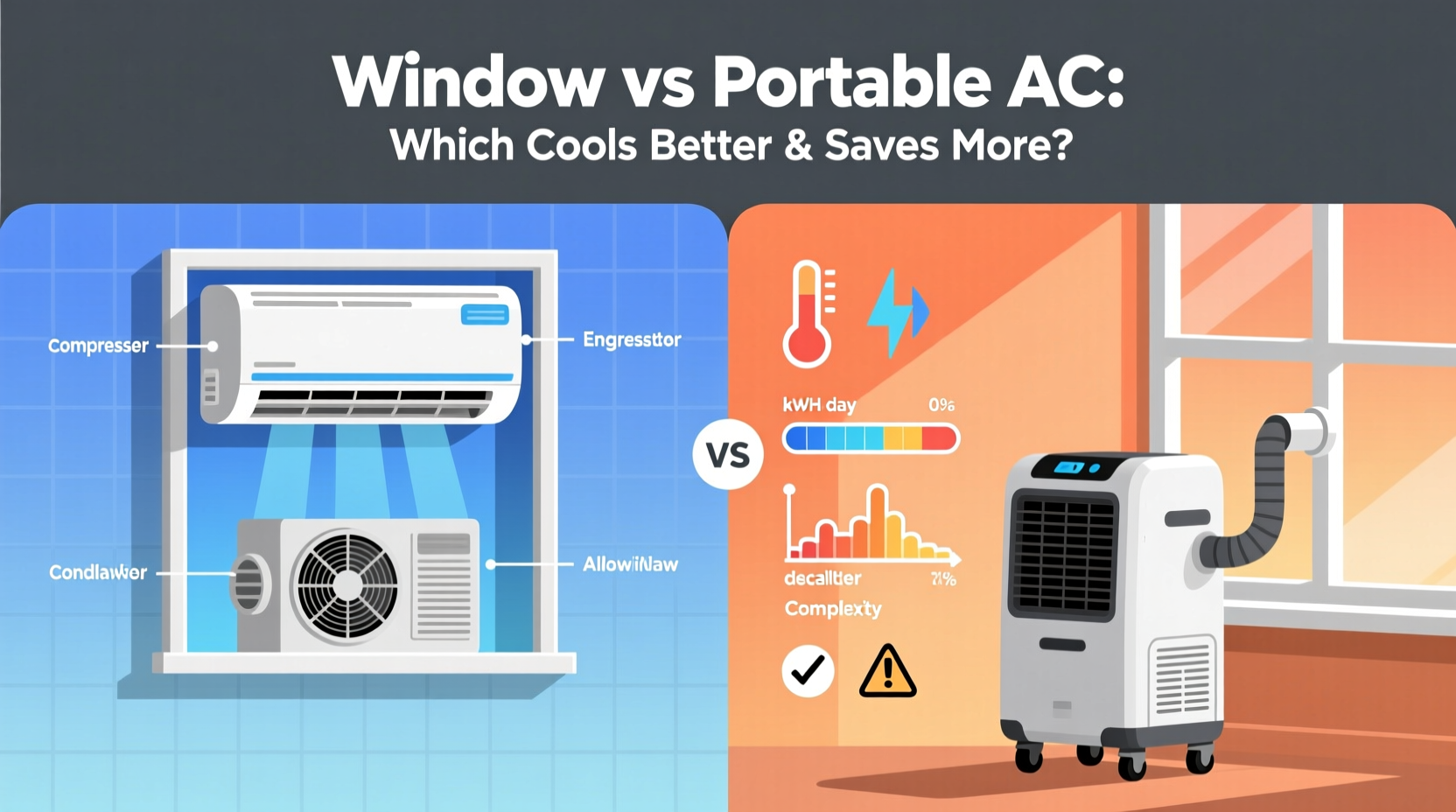 Window vs Portable AC: Which Cools Better & Saves More?