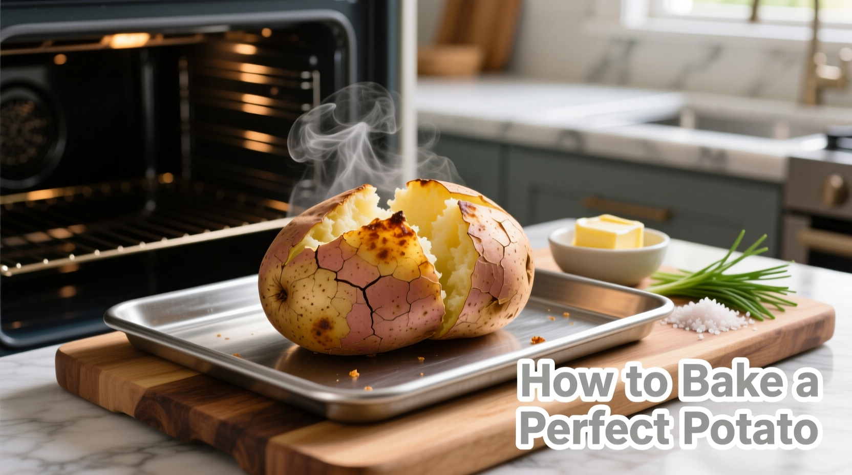 Perfect Oven-Baked Potato: Simple 4-Step Method