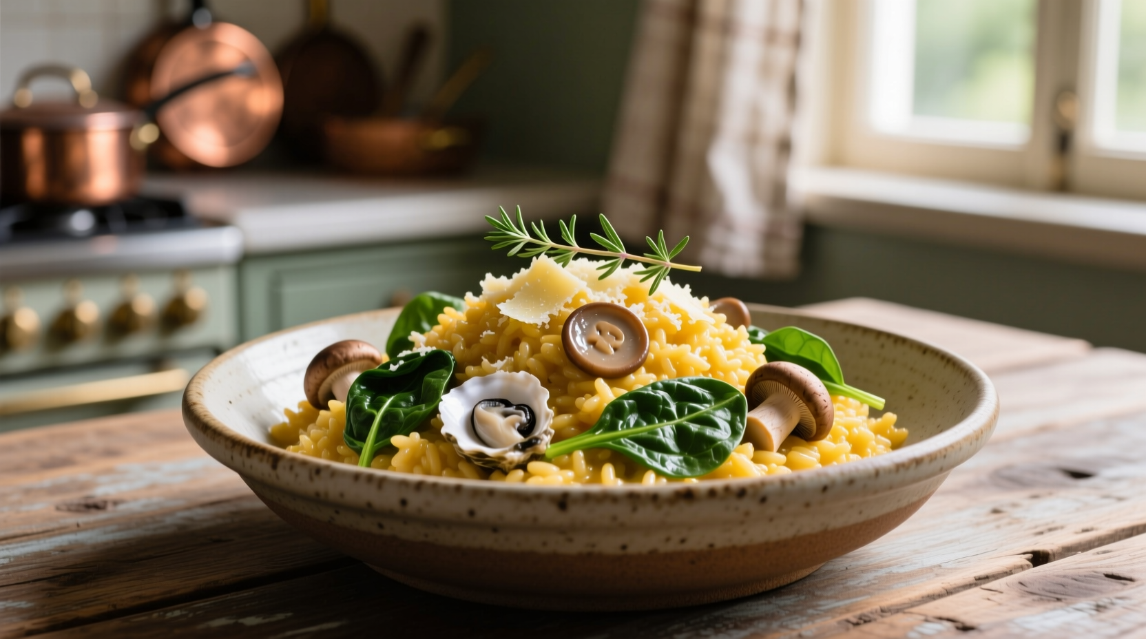 Perfect Mushroom and Spinach Risotto: Chef's Authentic Recipe
