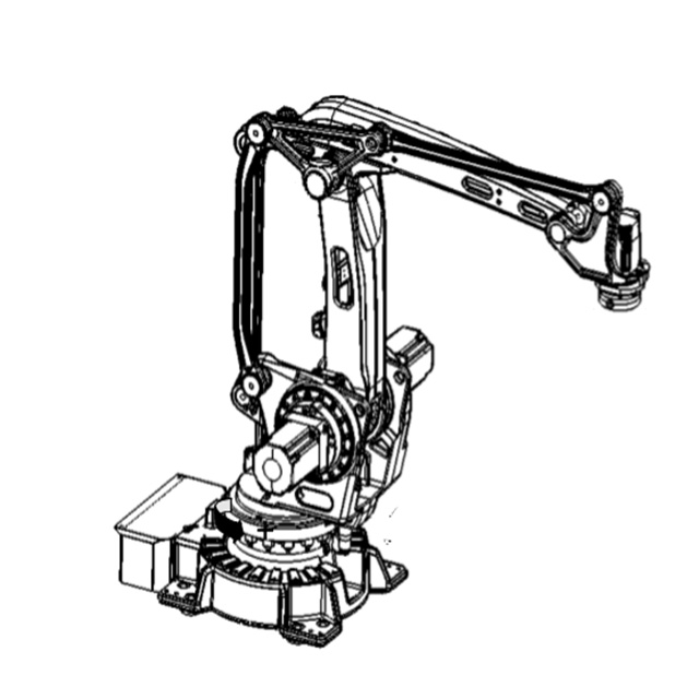 4-axis robotic arm ABB IRB 460 used as bag palletizing applications humanoid machine robot with low price