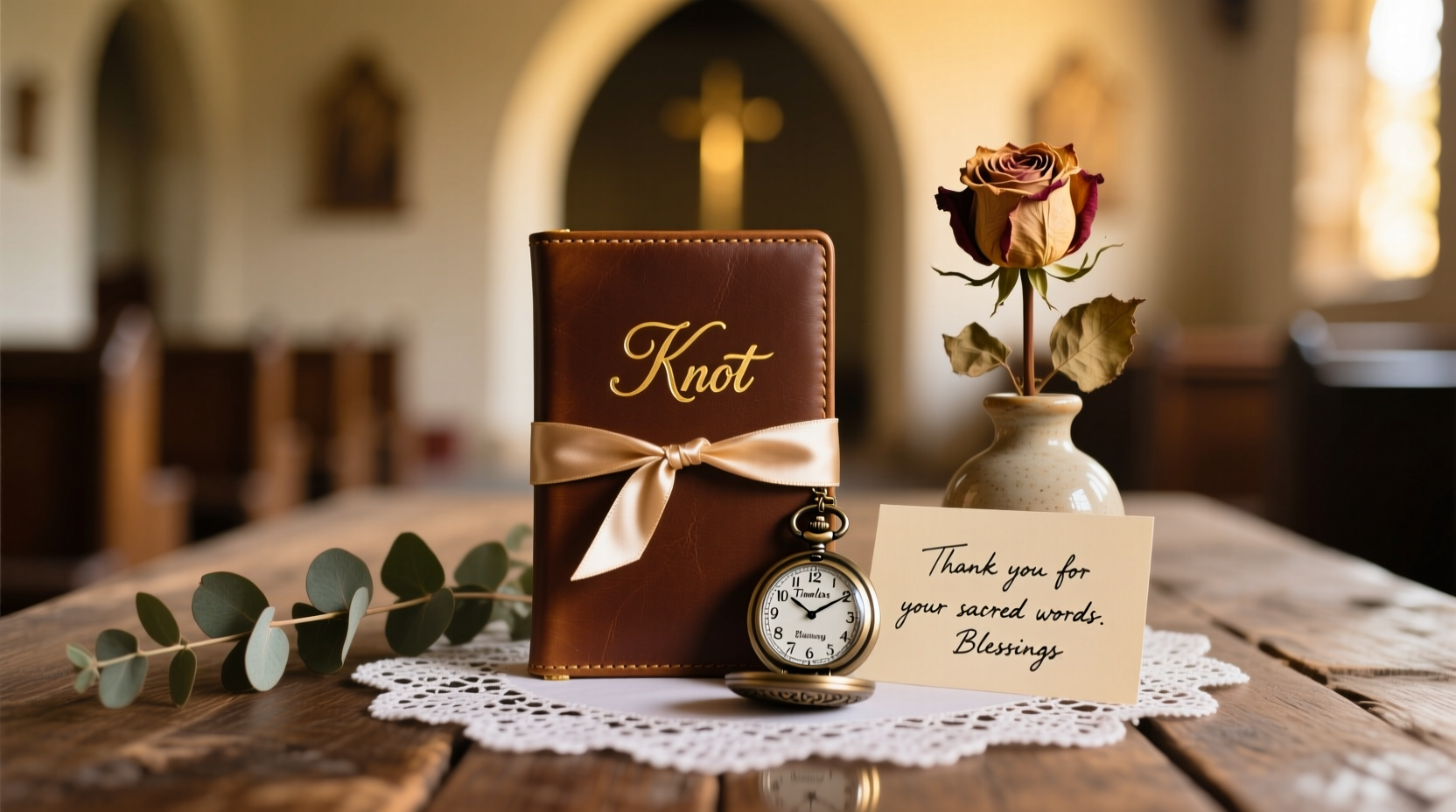 thoughtful gifts for wedding officiant to show appreciation