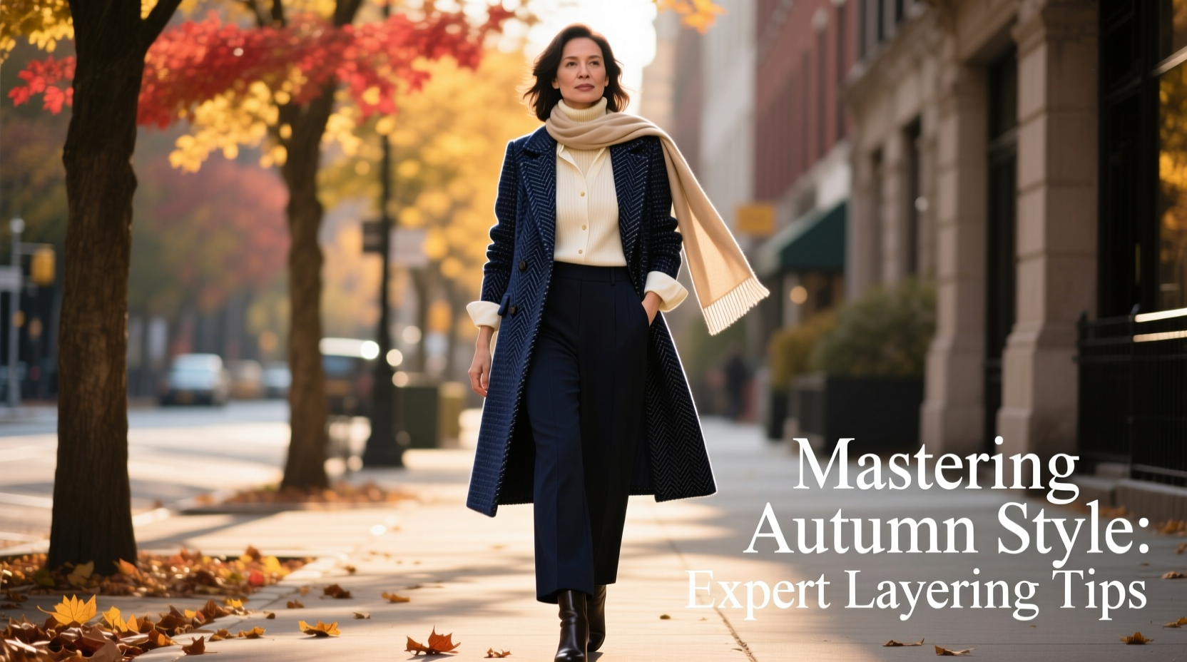 mastering autumn style expert tips for layering with a tweed coat