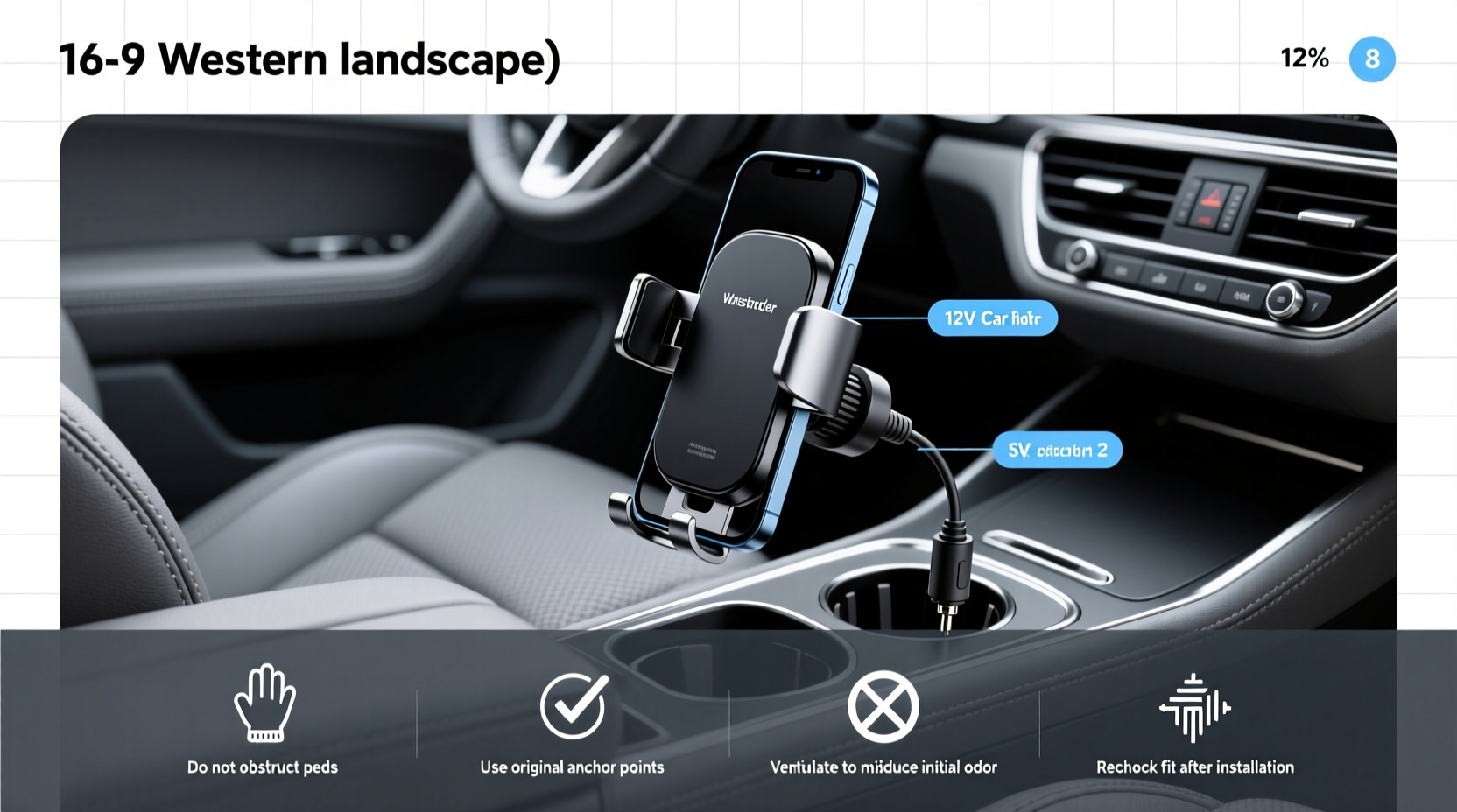How to Choose Cup Holder Phone Mount with 12V: Buying Guide