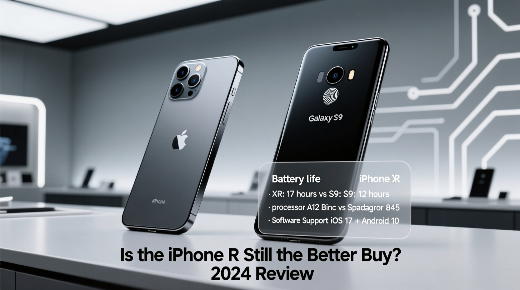 iphone xr vs galaxy s9 three years later is the xr still a better buy