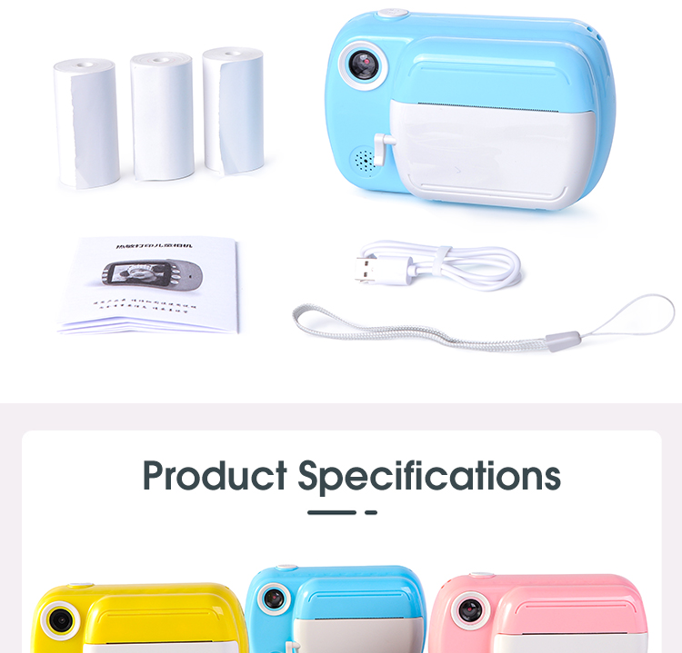 2020 Innovative STEAM Educational Photo Printing Video Shooting Low Price Camera for Girls & Boys