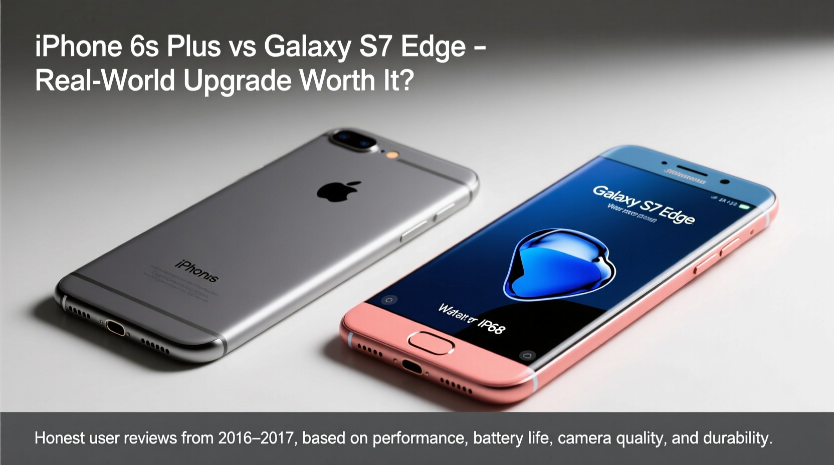 iphone 6s plus vs galaxy s7 edge was upgrading really worth it honest opinions only