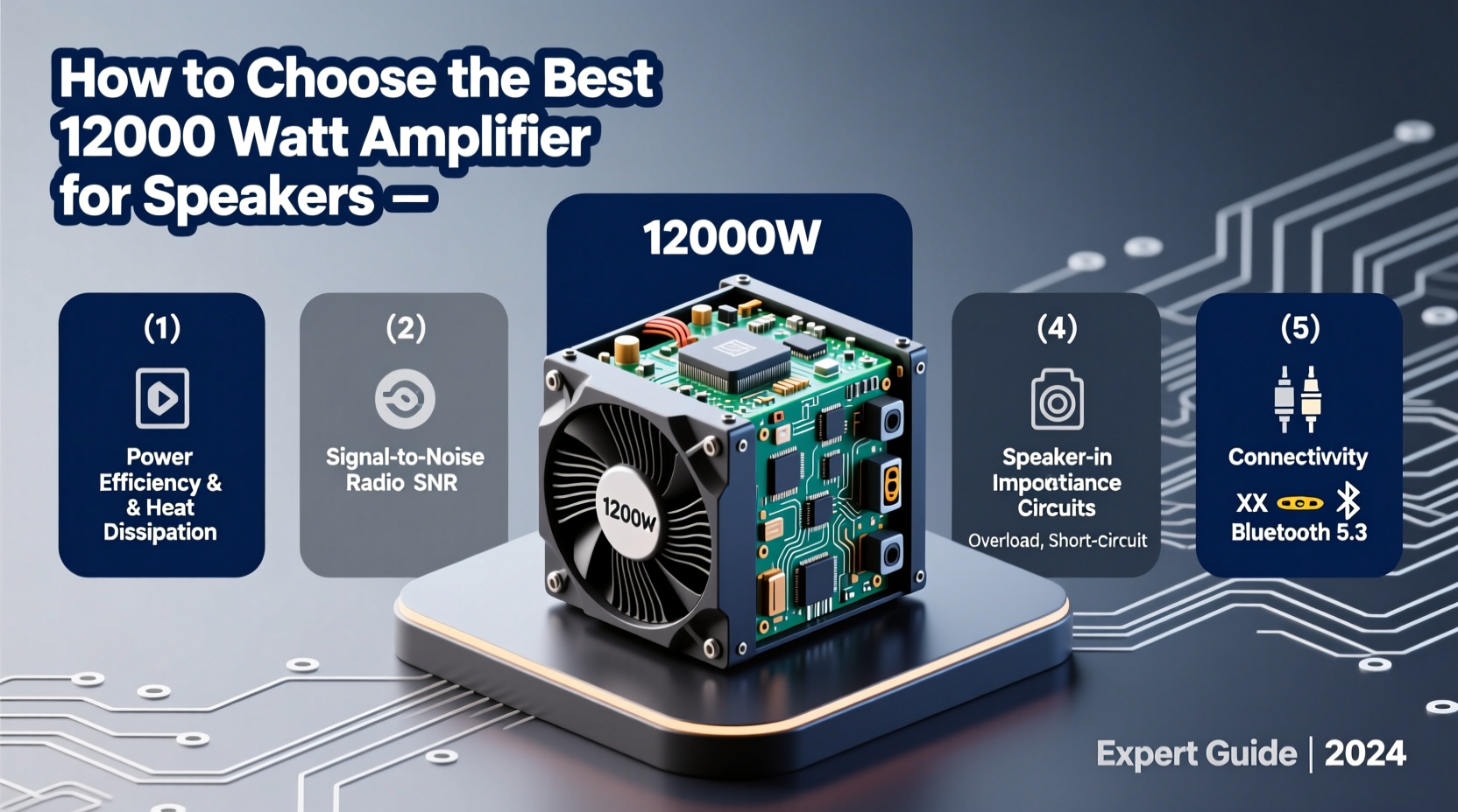 speakers 12000 watt amplifier