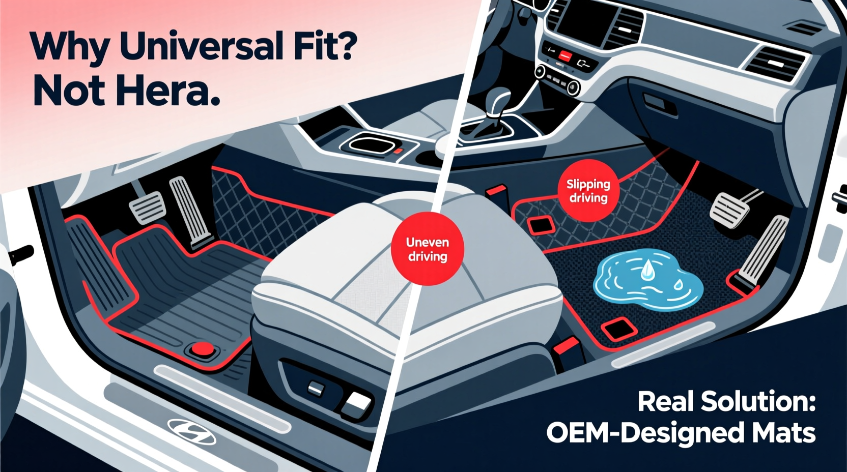 Why Universal Floor Mats Fail in the Hyundai Elantra