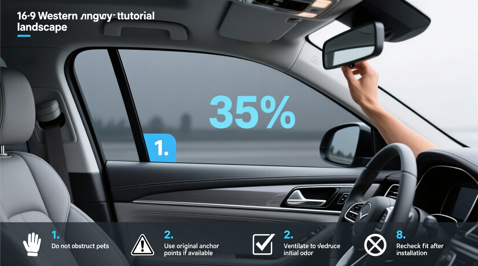 What Does 35 Window Tint Look Like on a Car: Buying Guide