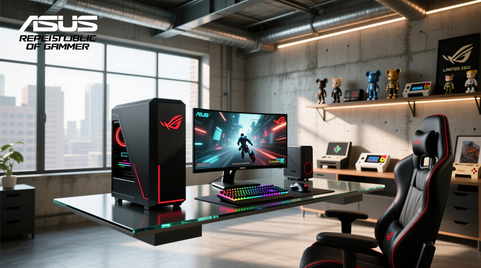 asus rog desktop guide which model fits your space power needs