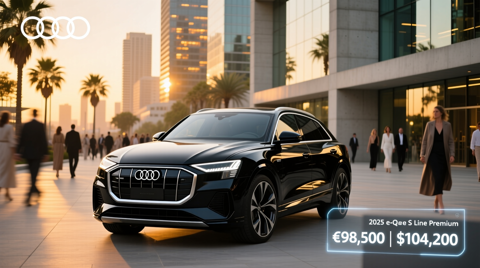 2025 Audi Q8 e-tron S Line Premium Guide
