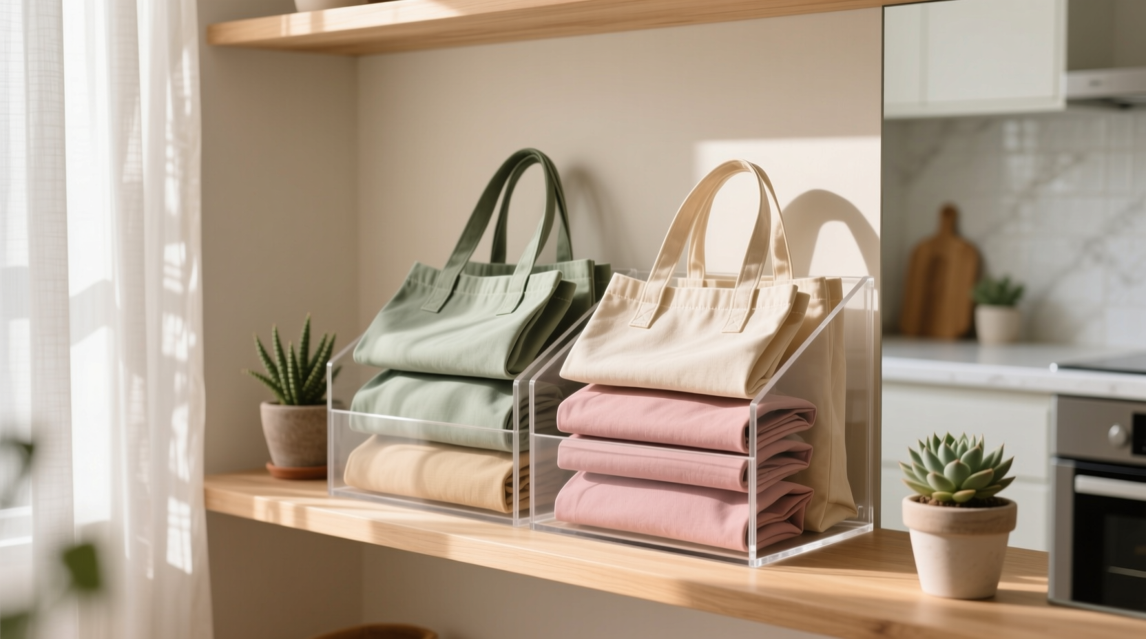 how to store reusable bags