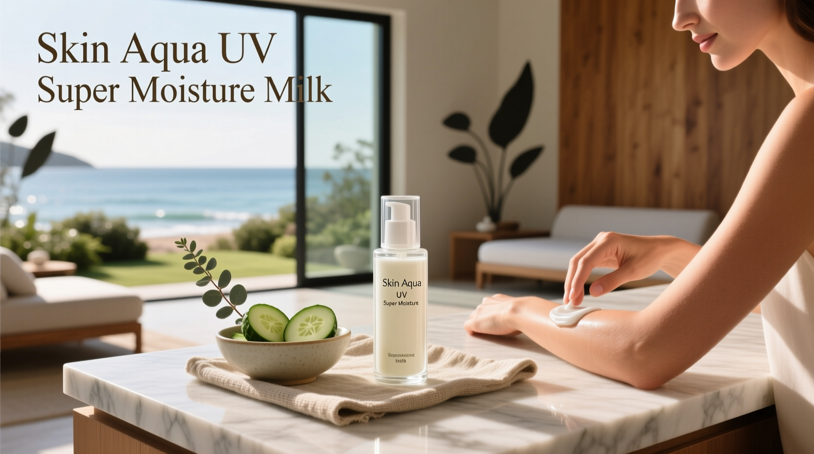 skin aqua uv super moisture milk review