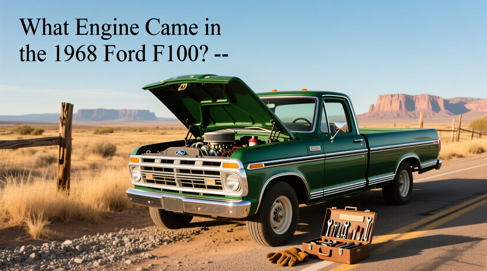1968 Ford F100 Pickup Truck: What Engine Came in It? A Buyer's Guide