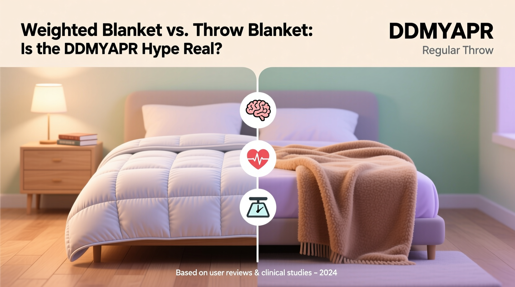 weighted blanket vs throw blanket is the hype around ddmyapr blankets real or should i just get a regular throw