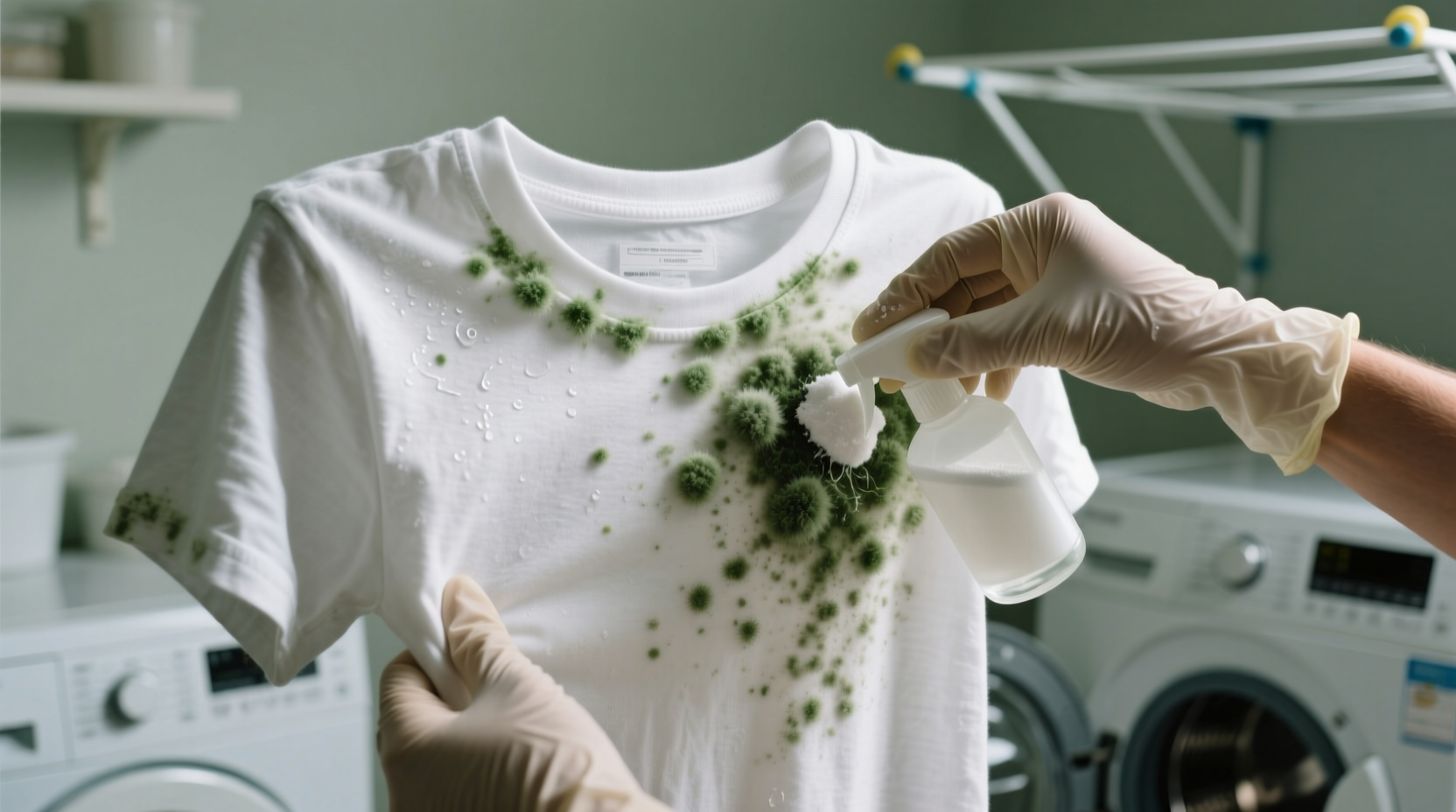 how to get mold out of clothes