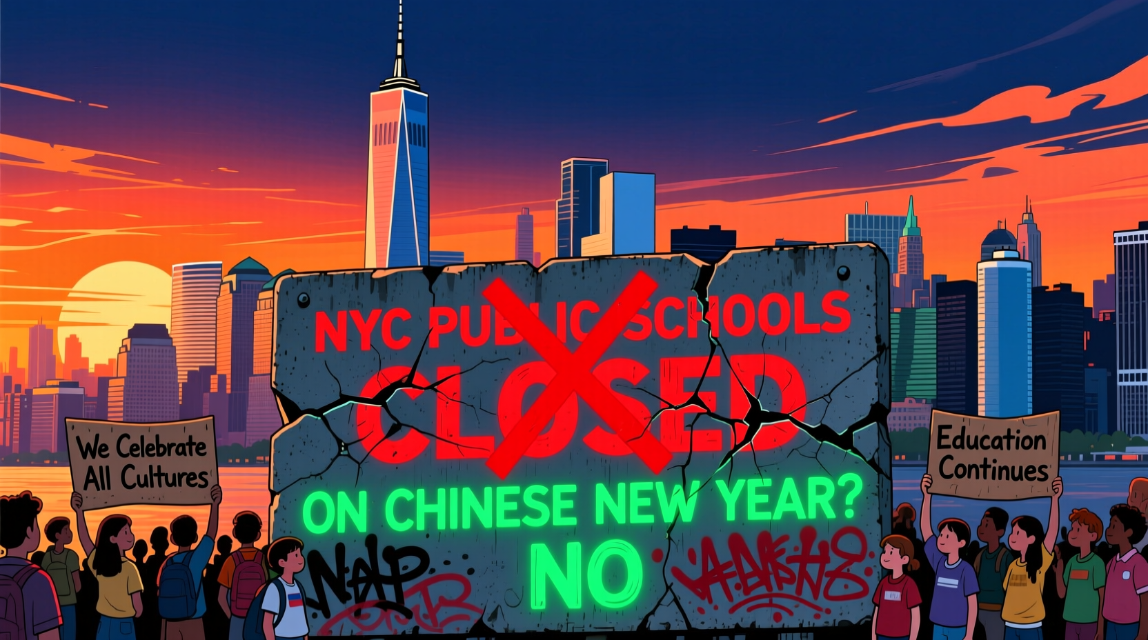 are nyc public schools closed on chinese new year
