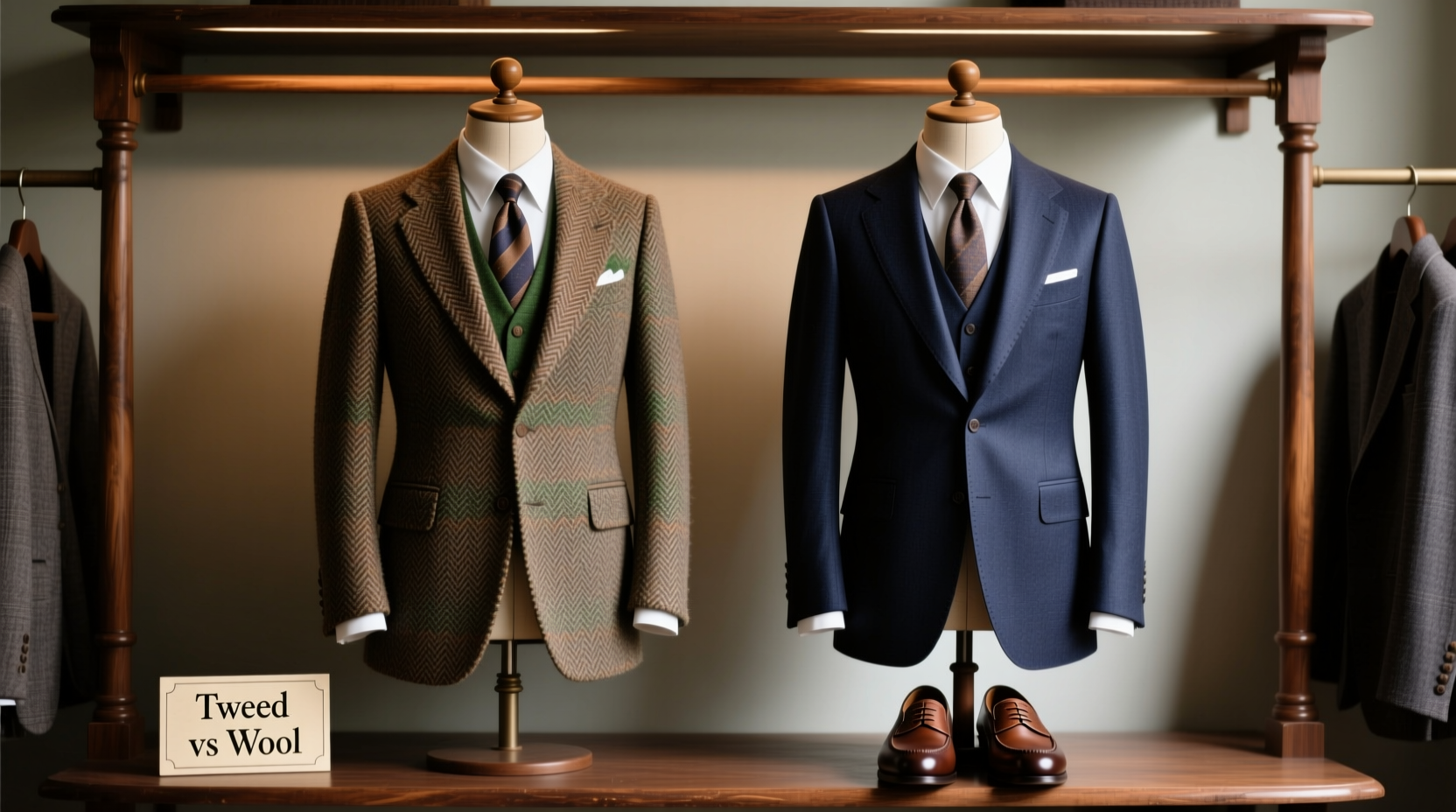 tweed vs wool suit set is tweed still a good look or should i just get wool