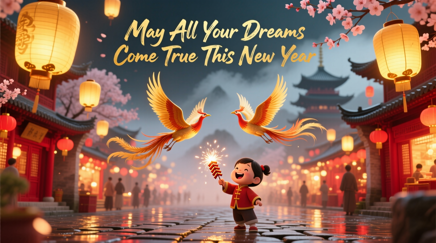 may all your dreams and wishes come true new year
