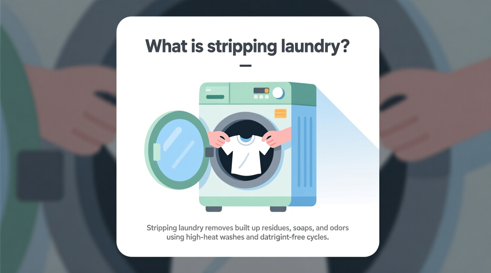 what is stripping laundry