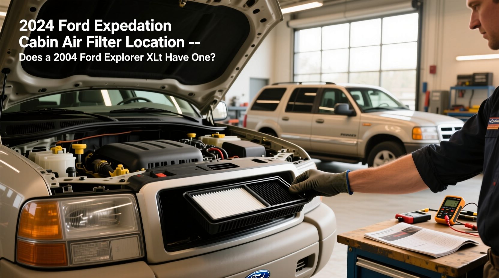 2004 ford expedition explorer cabin air filter guide