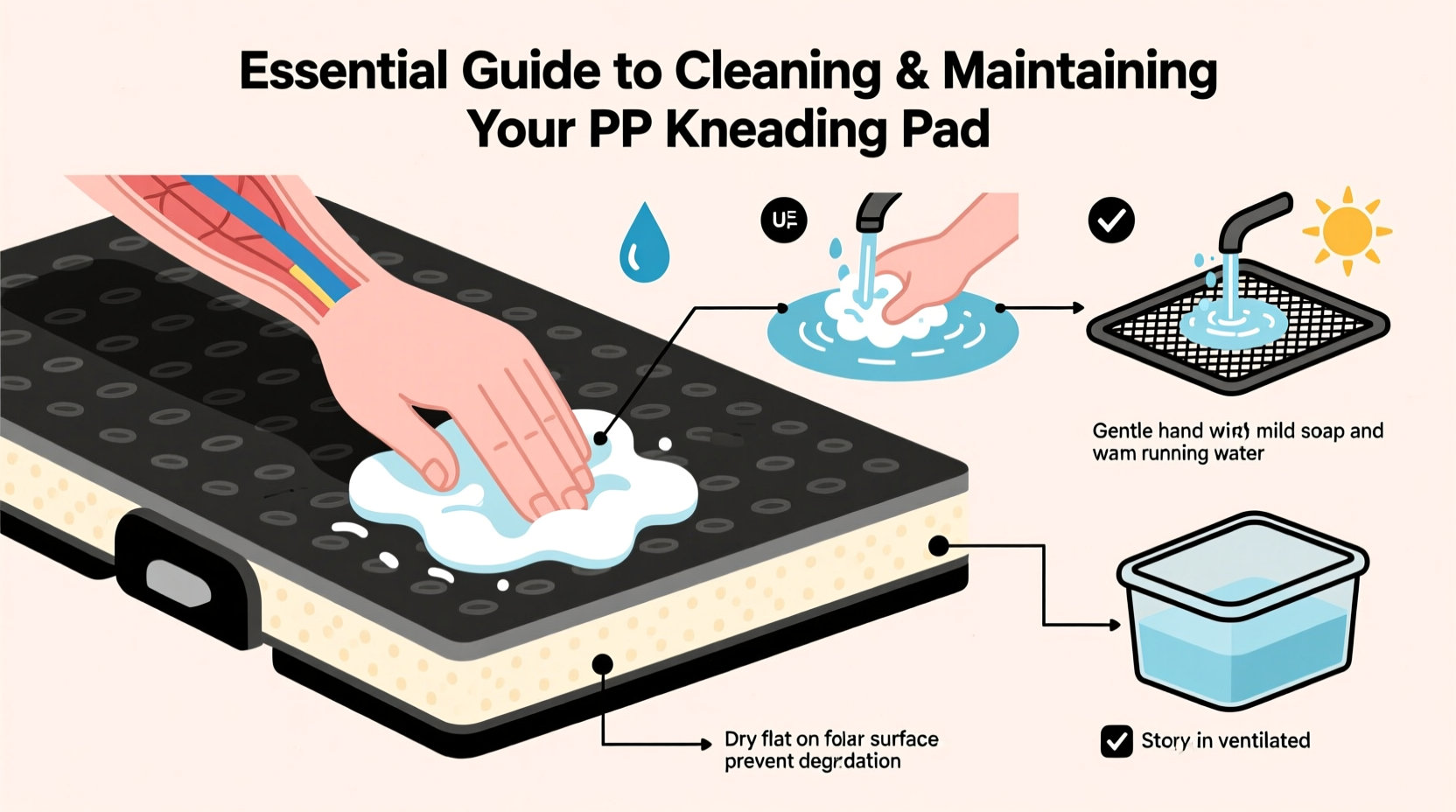 essential guide to cleaning and maintaining your pp kneading pad for optimal performance