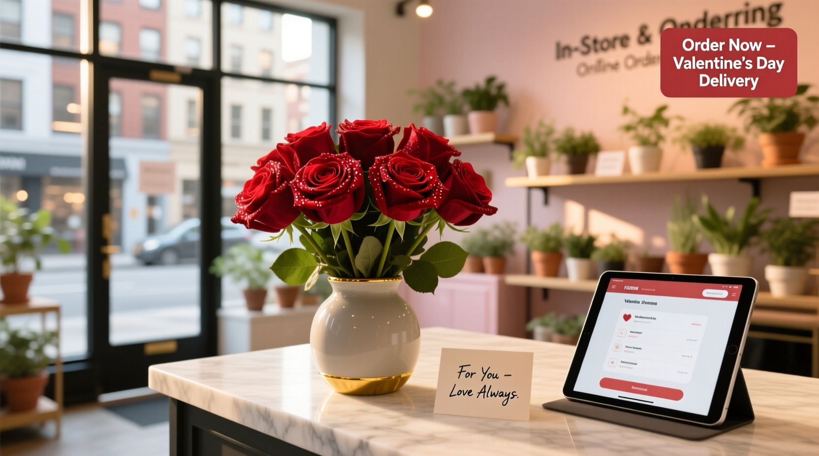 Where to Order Roses for Valentine's Day Online and In-Store