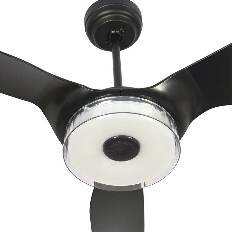 ABS blades 52 inch dc motor DC ceiling fan with light modern lighting with remote control