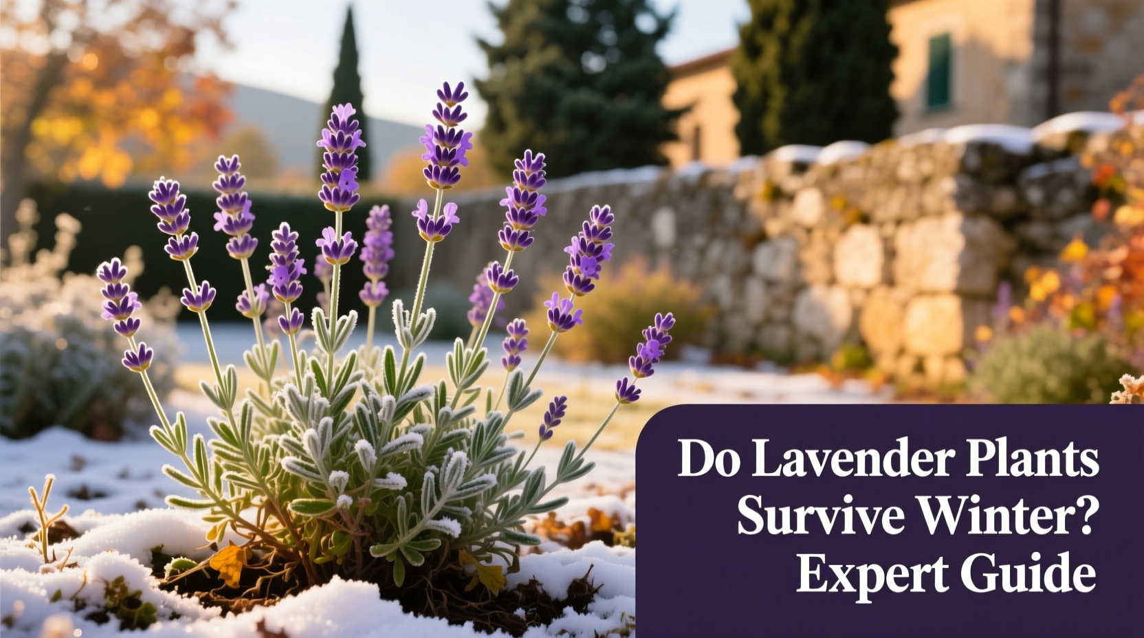 do lavender survive winter
