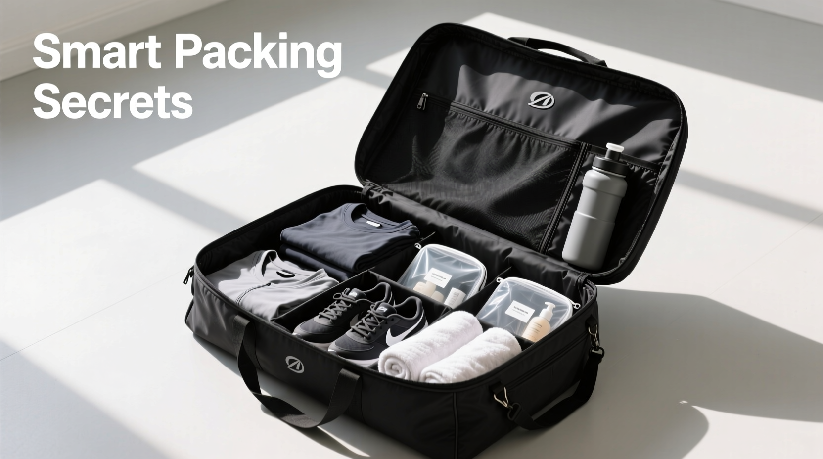 smart strategies for efficiently packing a large capacity gym bag without the hassle