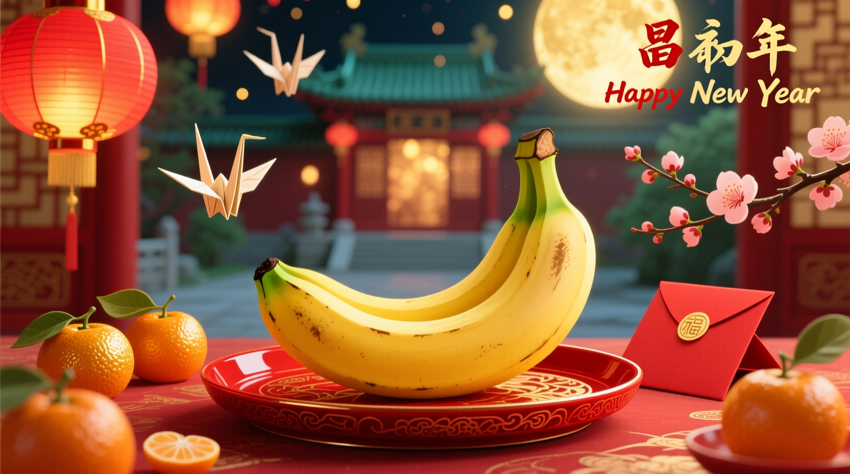 is banana good for new year