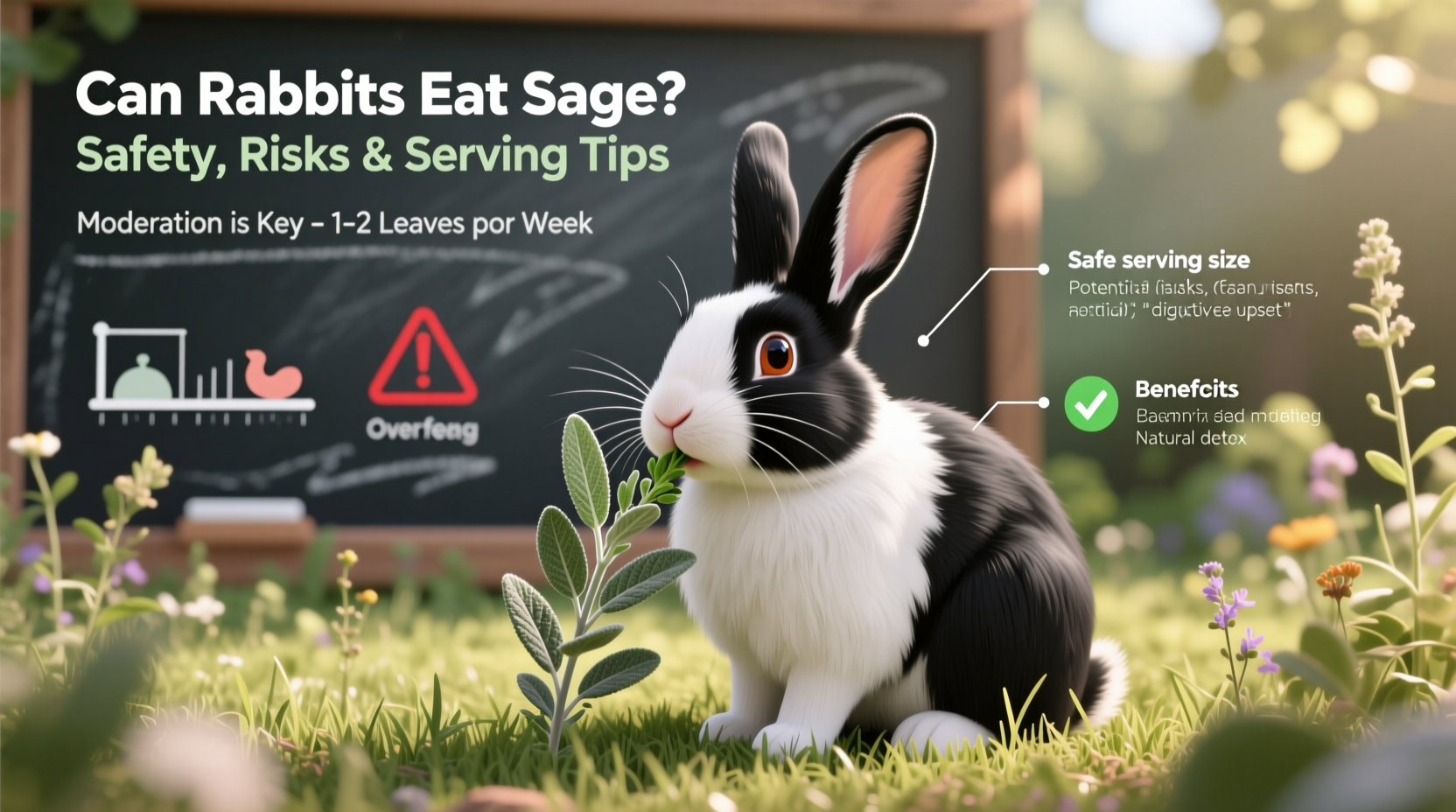 can rabbit eat sage