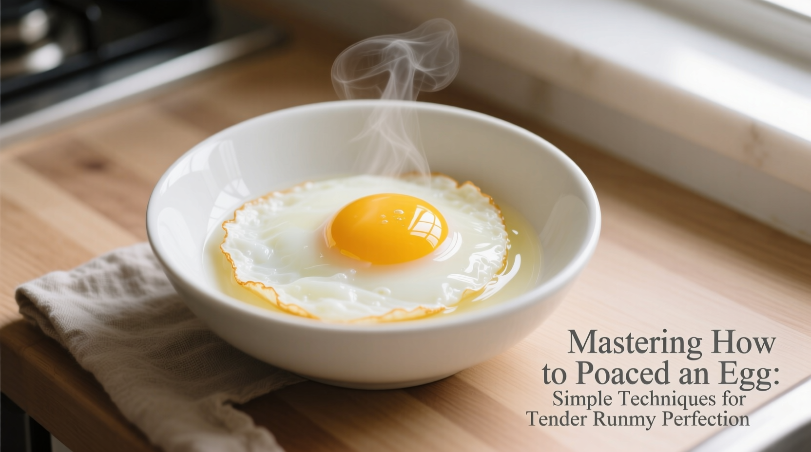 mastering how to poach an egg simple techniques for tender runny perfection