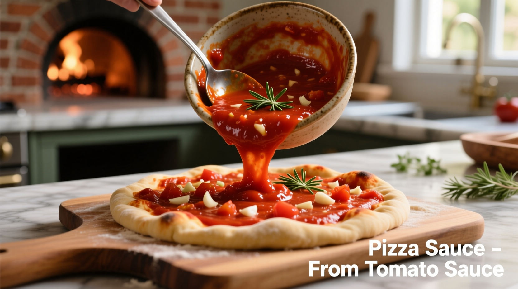 Make Perfect Pizza Sauce from Tomato Sauce in 15 Minutes