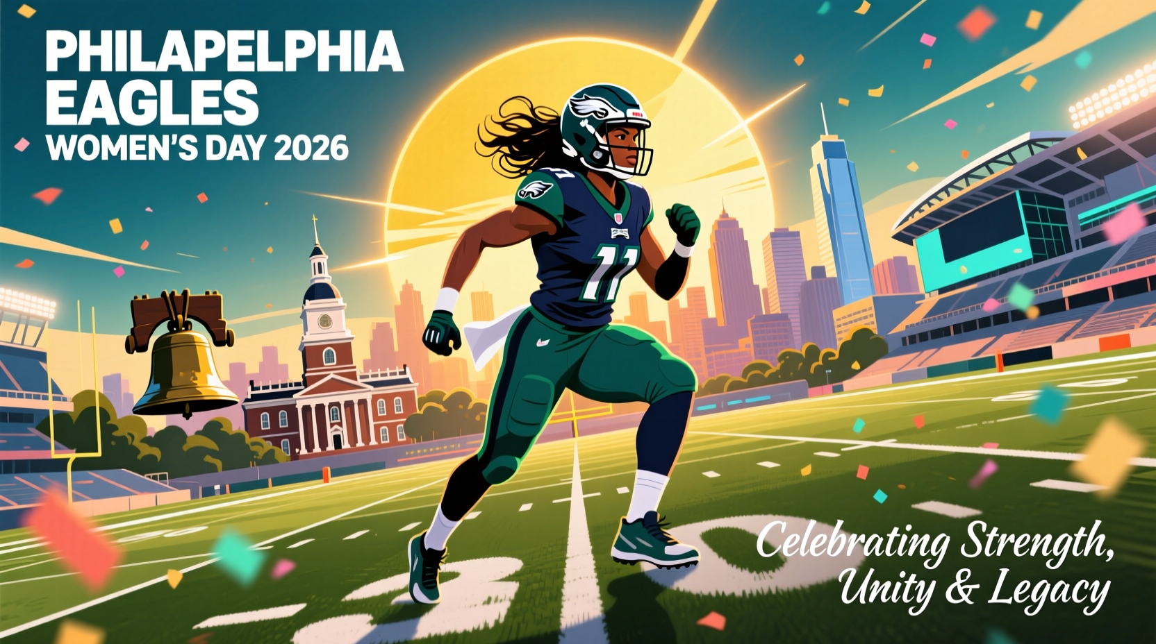 philadelphia eagles womens day