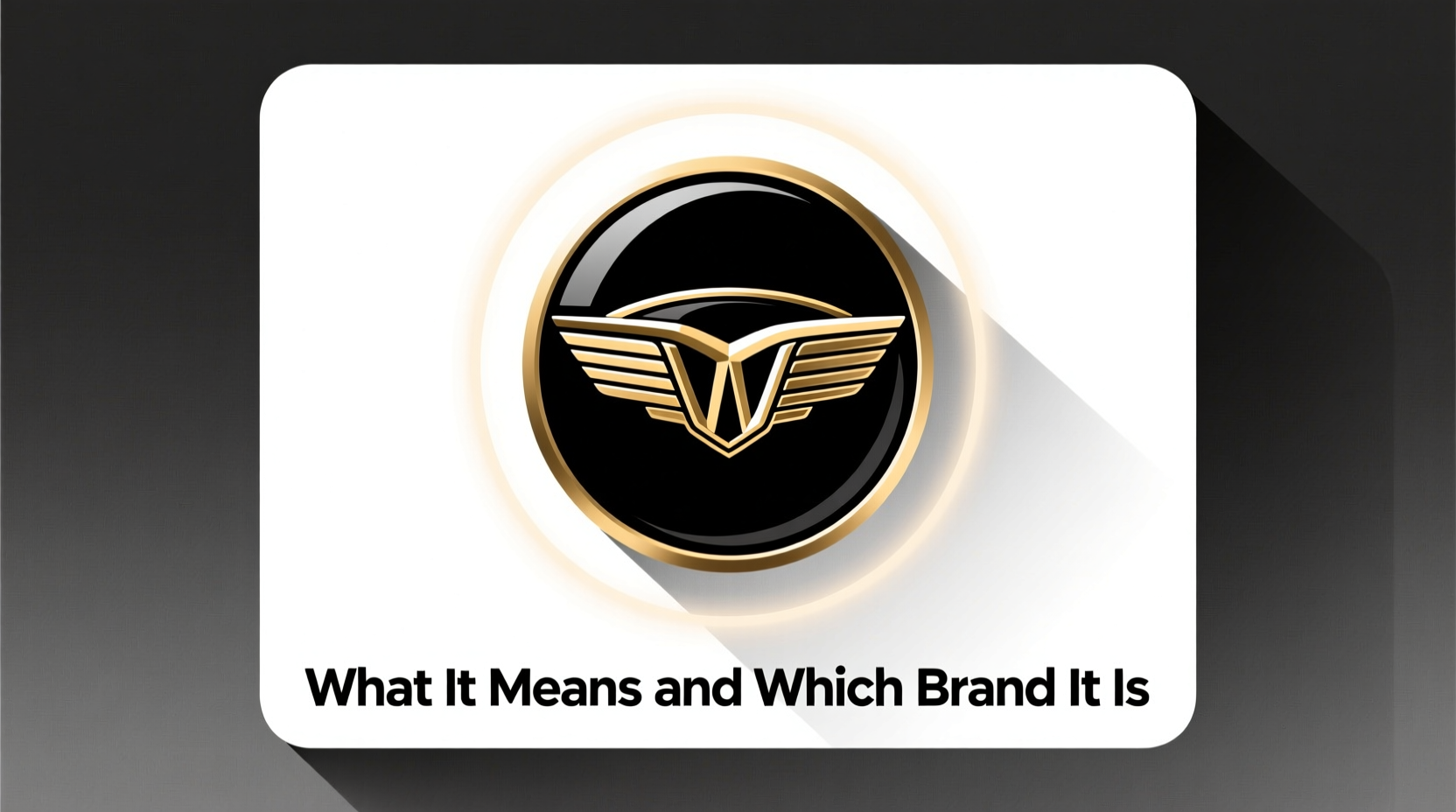 a with circle around it car