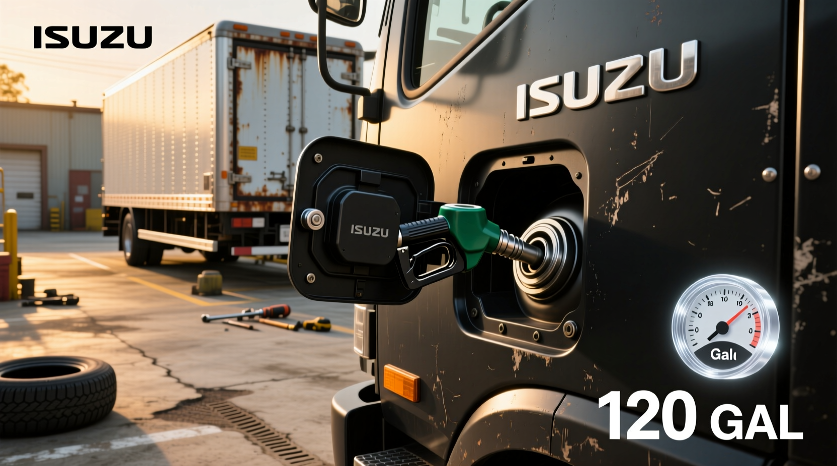 How to Choose Isuzu Truck Fuel Cap, How Big Is the Tank?