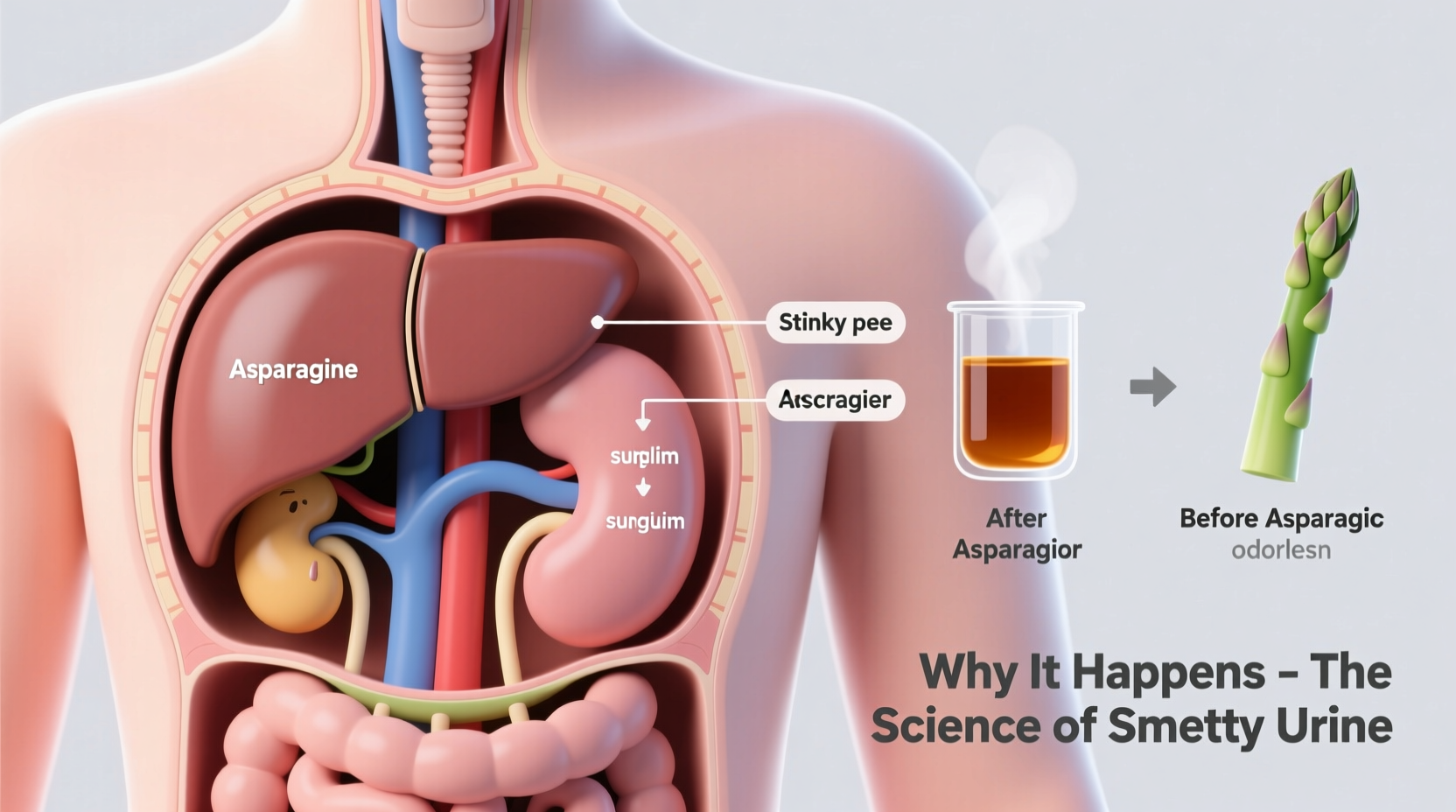 asparagus and stinky pee why it happens what it means