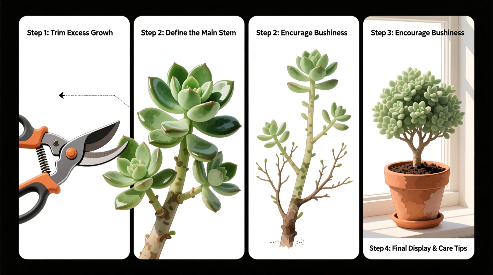 How to Shape a Jade Plant: Step-by-Step Guide
