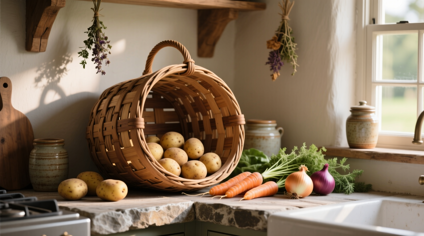 Optimal Potato Basket Storage: Science-Backed Preservation Guide