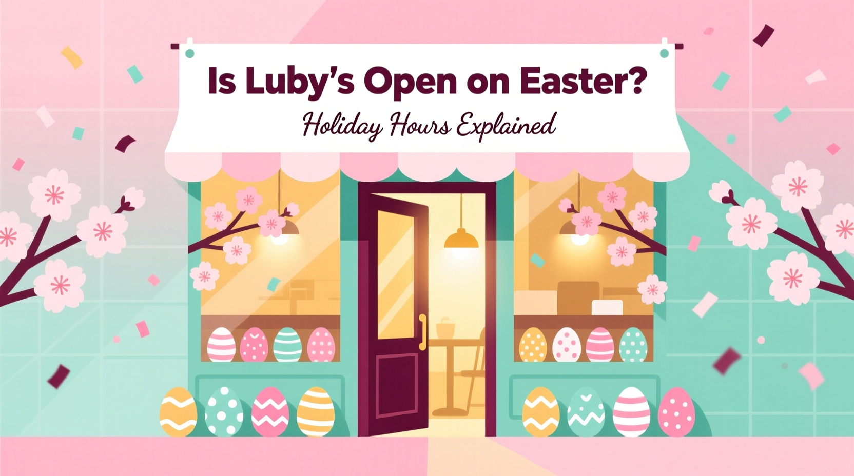 is lubys open on easter