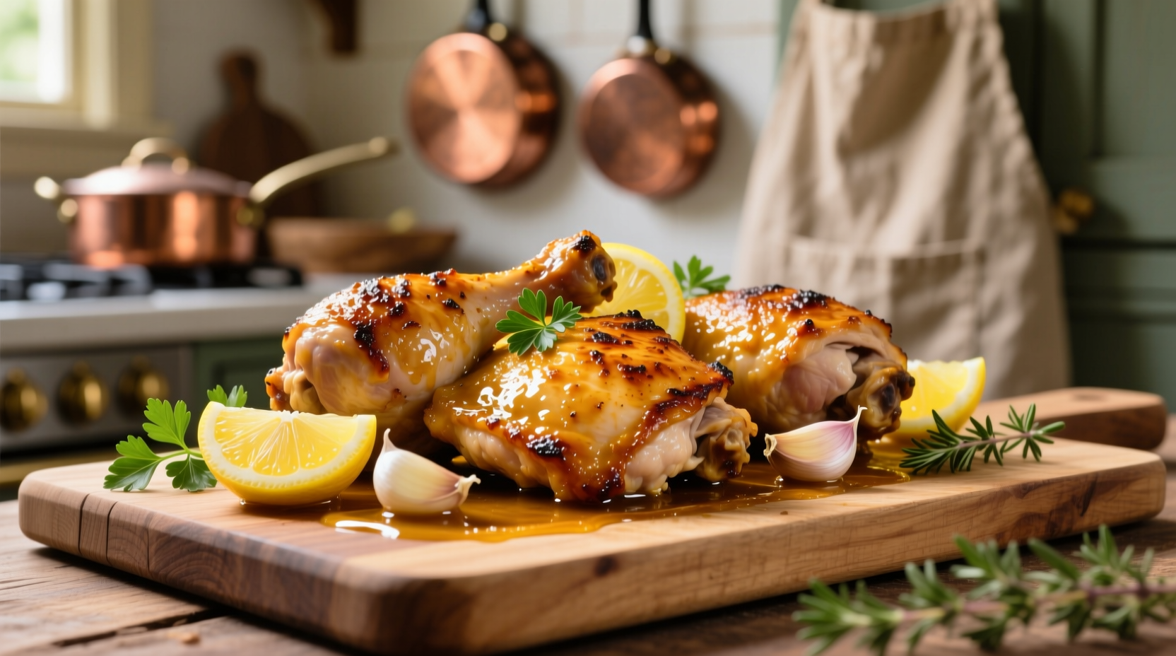 Perfect Lemon Garlic Chicken Thighs Recipe in 45 Minutes