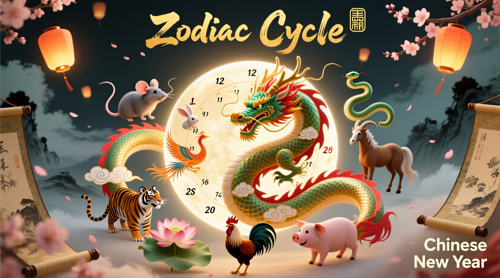 what animal represents the chinese new year