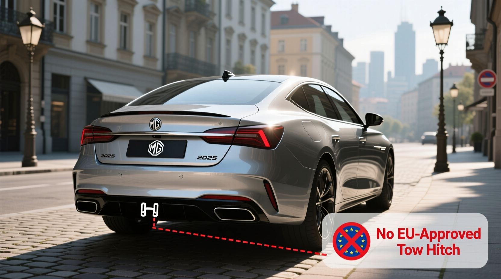 mg7 2025 tow hitch eu regulations