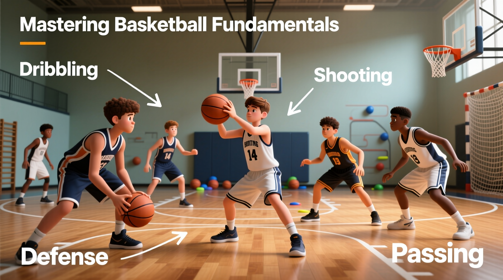 mastering basketball fundamentals a step by step guide to becoming a great player