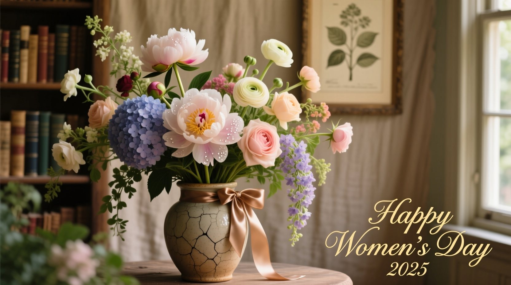 flower for womens day